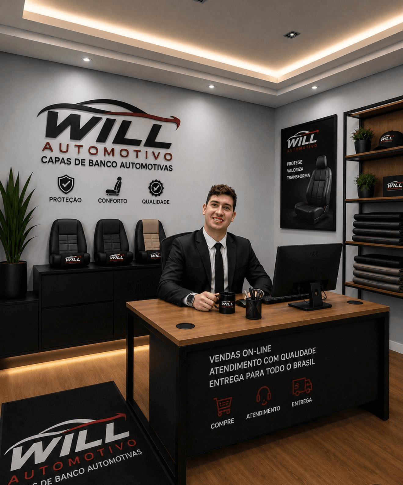 Will Automotivo — capas de banco automotivas