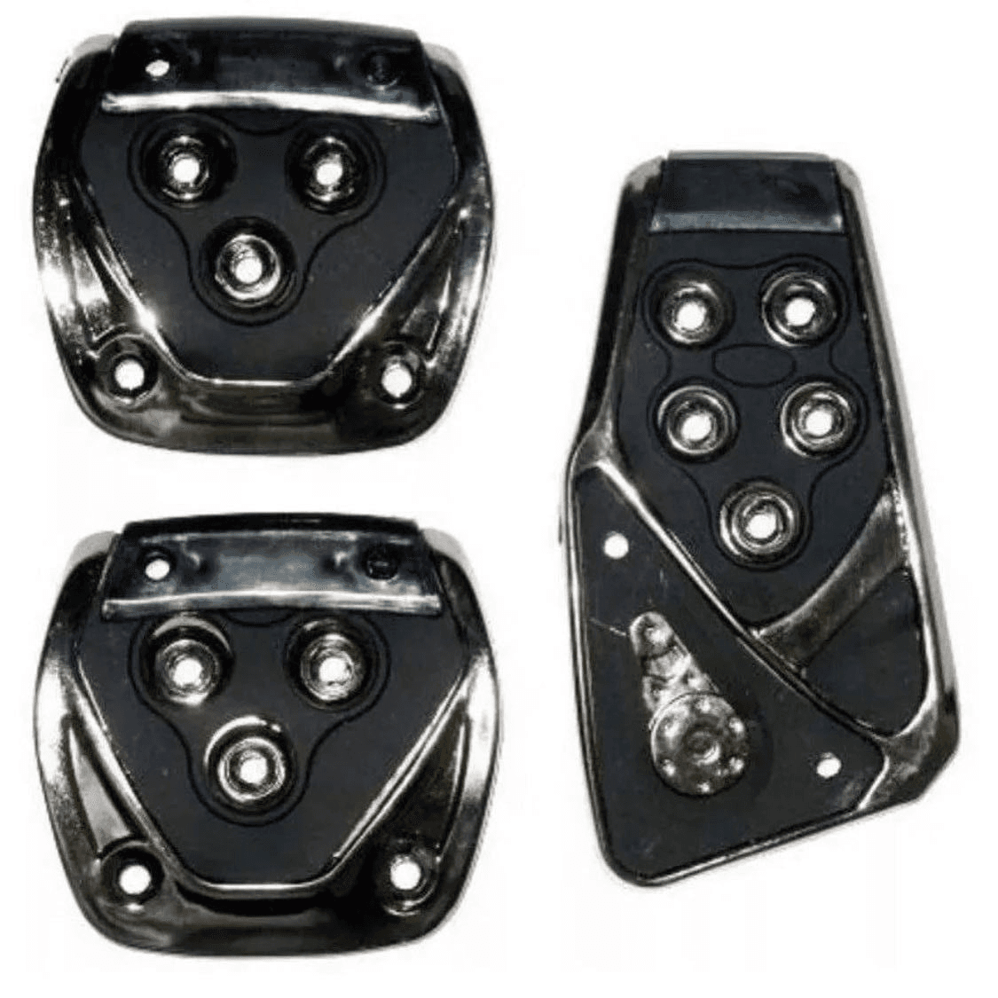 Pedaleira automotiva — Preto Carbono